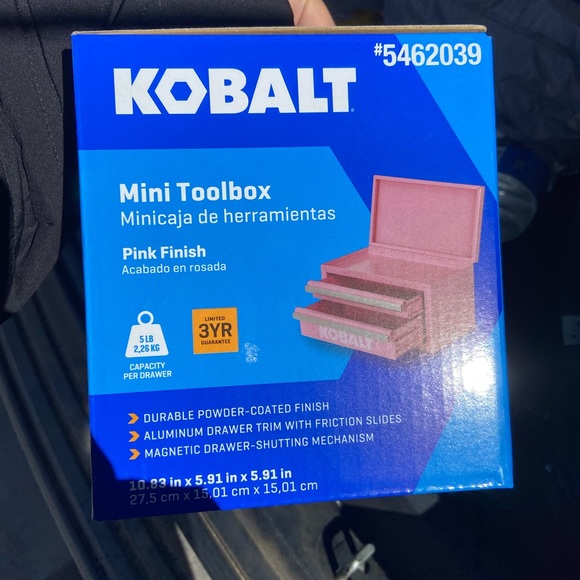 Kobalt Mini PINK toolbox - Picture 4 of 6